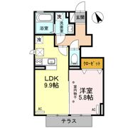 フェリジータ Ⅲの間取り画像