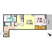 (仮称)D-ROOM神明町Ⅱ Aの間取り画像