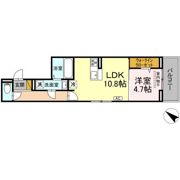 (仮称)D-ROOM神明町Ⅱ Aの間取り画像