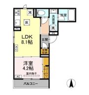 D-abanicoの間取り画像
