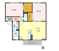 High Avenue Aの間取り画像