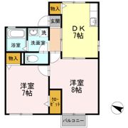 メゾン錦 A棟の間取り画像