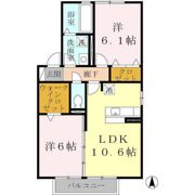 ヴィスタリアハイム Cの間取り画像