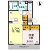 ルナージュ A棟の間取り画像