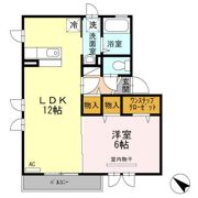 ファミーユ侑早乃の間取り画像