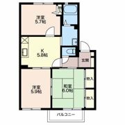 フォレスタBの間取り画像