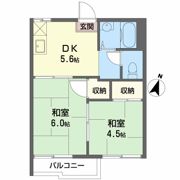 コーポ伏見の間取り画像
