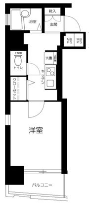 ヴェルステージ神田の間取り画像