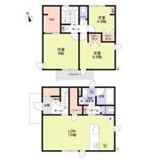 (仮称)調布市布田6丁目戸建A棟の間取り画像