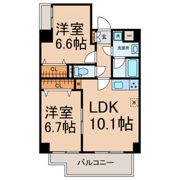 スリーウェイ金山の間取り画像