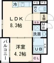 F asecia Polakeの間取り画像