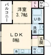 F asecia Polakeの間取り画像