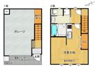 カーサ・ガラージュ富田の間取り画像