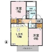 リビングタウン桜田南 Bの間取り画像