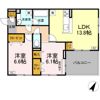 フェリーチェの間取り画像