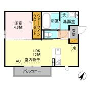 エスポワール寺尾台 Bの間取り画像