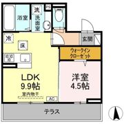 Mels courtの間取り画像