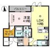 ルリエ江坂の間取り画像