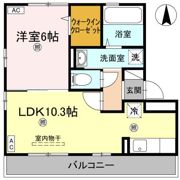 リビングタウン北川添 B棟の間取り画像