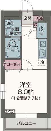 グレース・エステートの間取り画像