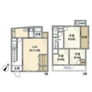 四つ木戸建の間取り画像