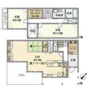 富士見が丘戸建の間取り画像