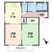 Logement de haut ponの間取り画像