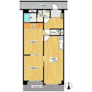 ベルニシキN棟の間取り画像