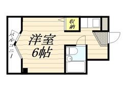 スカイコート函館の間取り画像