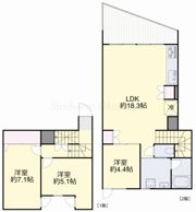 ETENA中仙道西の間取り画像