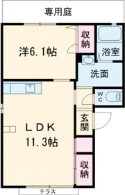 ラフォーレJ・N・Ⅰの間取り画像