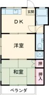 コーポMの間取り画像