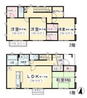 成瀬台ヒルズの間取り画像