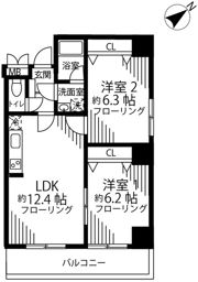 SKY RESIDENCE 1の間取り画像