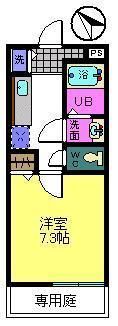 ラ・ユーミン松之浜の間取り画像