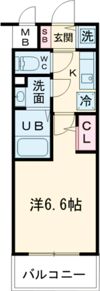 エスリード神戸大倉山ヒルズの間取り画像