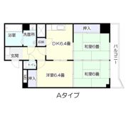 パレス上杉の間取り画像