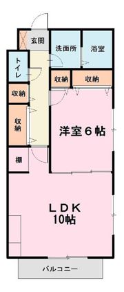 ヴェルドミール大上の間取り画像