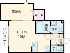 ジーメゾン拝島の間取り画像