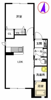 グレースIWASAKIの間取り画像