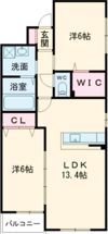 NEW PIAZZA西桔梗の間取り画像