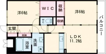 アイリスハイツ7号館の間取り画像