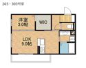 ホスタ光ヶ丘の間取り画像