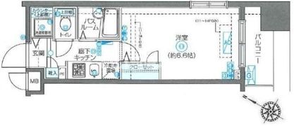 フェニックス川崎弐番館の間取り画像