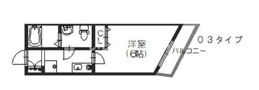 モダンルイーズ鶴見の間取り画像