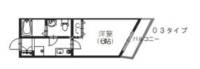 モダンルイーズ鶴見の間取り画像