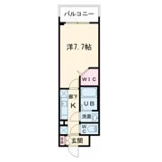 Alivisドーム前(旧:ミラージュパレス大阪ドームProsper)の間取り画像