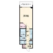 Alivisドーム前(旧:ミラージュパレス大阪ドームProsper)の間取り画像