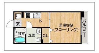 プロスパ83の間取り画像