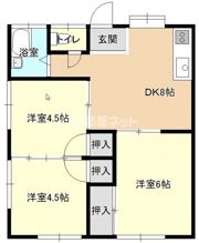 ジュネスハイツの間取り画像